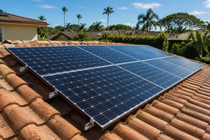 Installation de panneaux solaires à Aubry-du-Hainaut